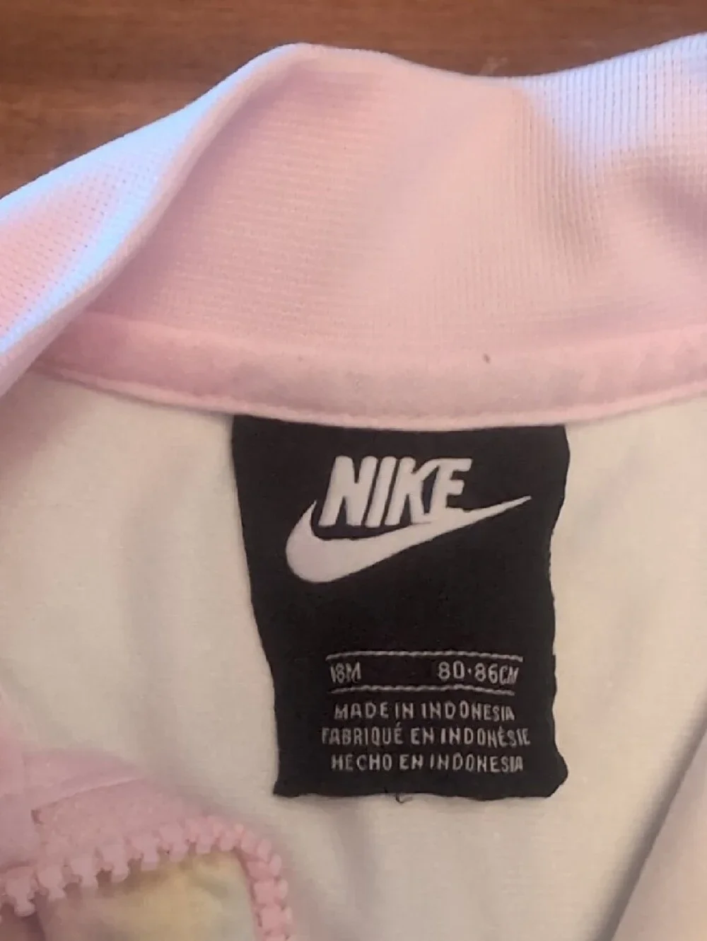 Nike Pink Tie-Dye Accent Girls One-Piece Tracksuit - Picture 2 of 6